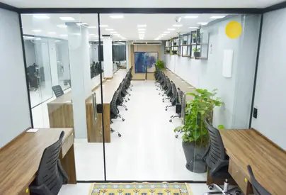Estações compartilhadas da DG Coworking